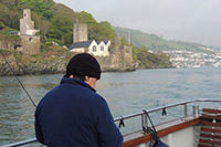 Passing Dartmouth Castle on Saltwind